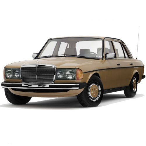خودرو مرسدس بنز E230 W123 دنده ای سال 1985
